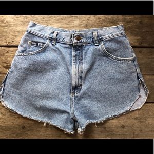 Vintage Lee Cut Off Denim Jean Shorts